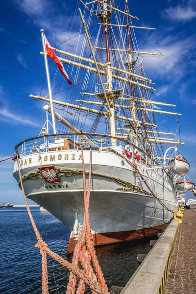 Dar Pomorza navio museu — Fotografia de Stock