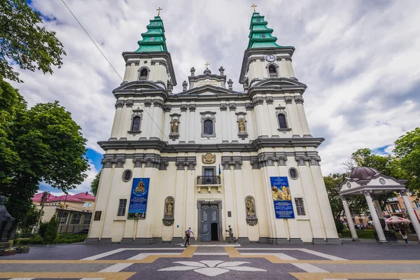 Igreja em Ternopil — Fotografia de Stock