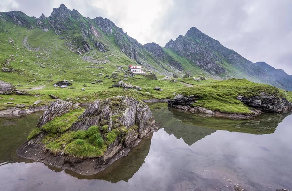 Transfagarasan snelweg in Roemenië — Stockfoto