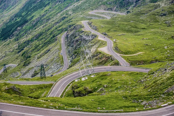 Трансфегерашан шосе в Румунії — стокове фото