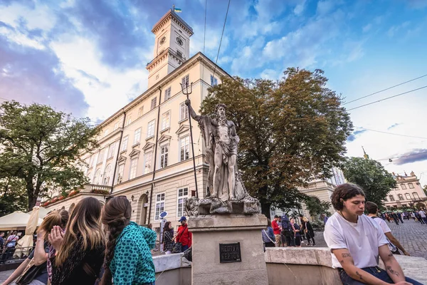 Stadhuis van Lviv — Stockfoto