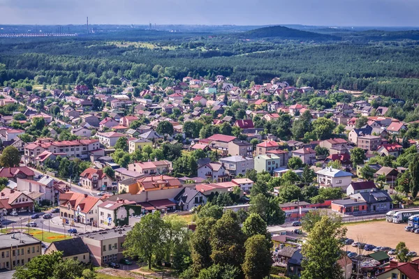 Wieś Olsztyn na Śląsku — Zdjęcie stockowe
