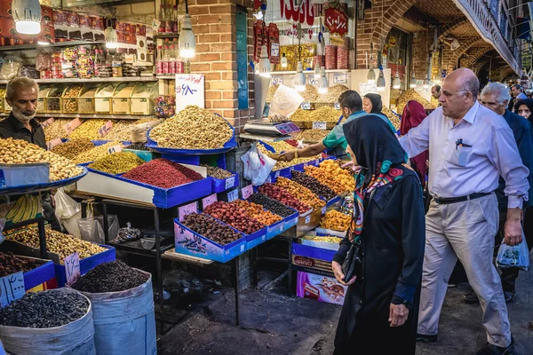 Grande Bazar em Teerão — Fotografia de Stock
