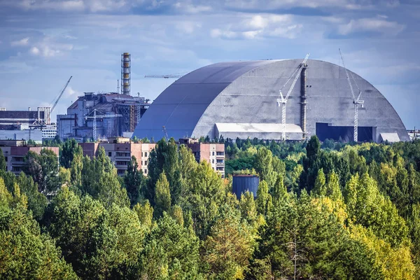 Jaderná elektrárna Černobyl — Stock fotografie