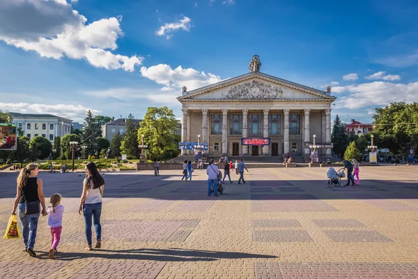 Театр у Тернополі — стокове фото