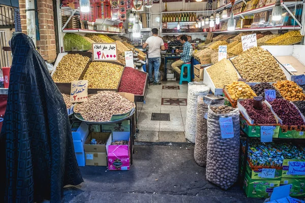Grote bazaar in Teheran — Stockfoto