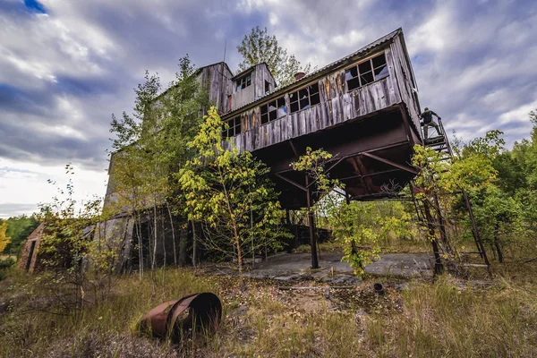 Graanlift in Tsjernobyl Zone — Stockfoto