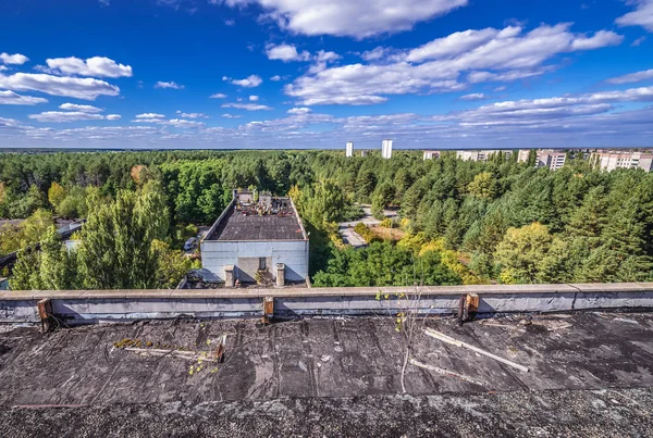 Häuser in prypiat — Stockfoto