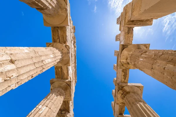 Temple in Selinunte ancient city — Stock Photo, Image