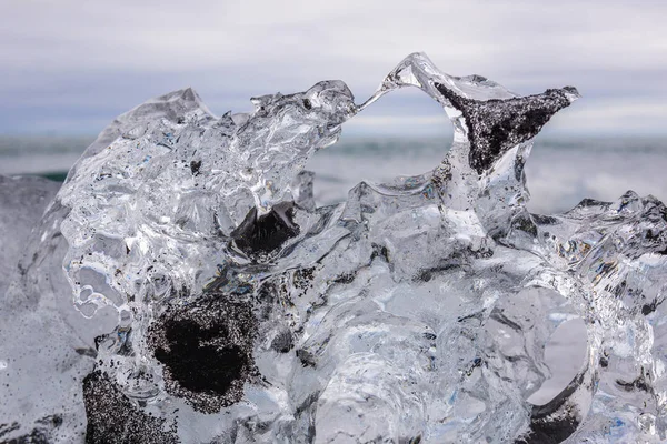 冰岛的钻石海滩 — 图库照片