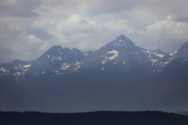 Altos Tatras en Eslovaquia — Foto de Stock