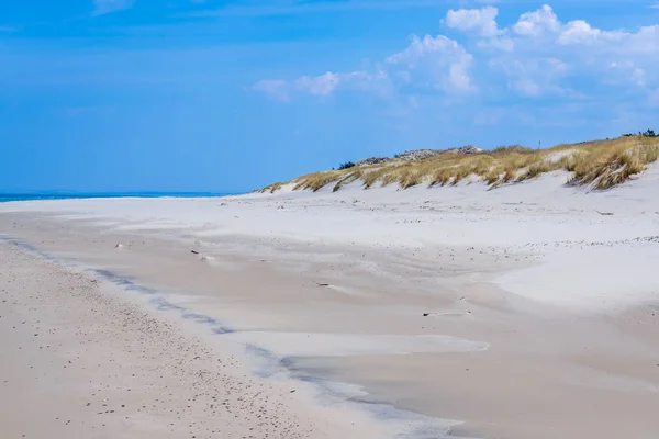 Playa de mar báltico en Polonia — Foto de Stock