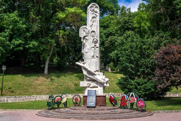 Kamianets Podilskyi Ucrânia Junho 2017 Memorial Para Forno Soldados Durante — Fotografia de Stock
