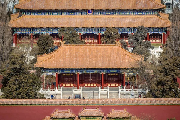 Beijing China February 2019 Shouhuang Palace Jingshan Imperial Park Beijing — Stock Photo, Image