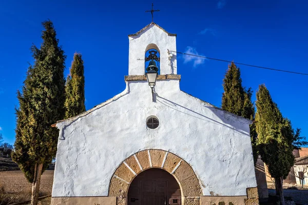 San Roque Hermitage Kapel Penalba San Esteban Dorp Regio Soria — Stockfoto