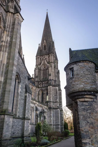 Torre Catedral Episcopal Escocesa Santa María Ciudad Nueva Edimburgo Escocia — Foto de Stock