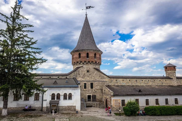 Kamianets Podilskyi Oekraïne Juni 2017 Lanckoronska Toren Van Kasteel Historisch — Stockfoto