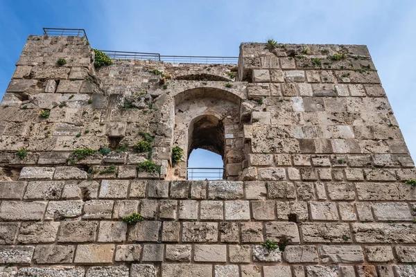 Remains Crusader Fortress Byblos Lebanon One Oldest City World — Stockfoto