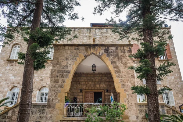 Casa Paroquial John Marcus Maronite Mosteiro Cidade Velha Byblos Líbano — Fotografia de Stock