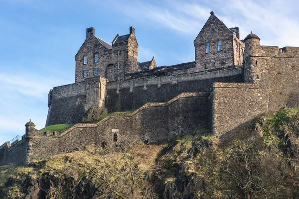 Castle Castle Hills Old Town Edinburgh City Scotland — Stock Photo, Image