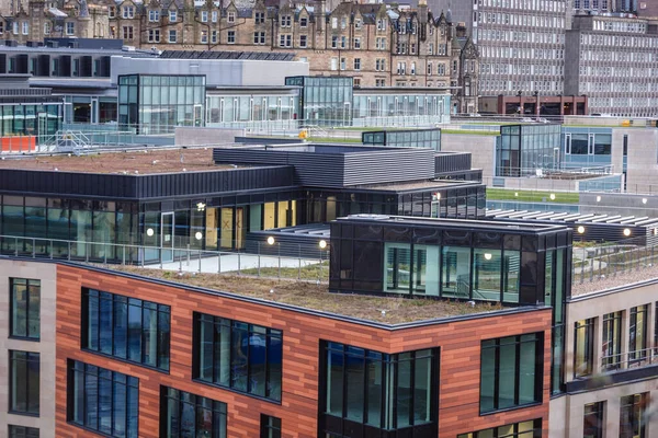 Bloco Escritórios Lado Estação Waverley Cidade Edimburgo Escócia Reino Unido — Fotografia de Stock