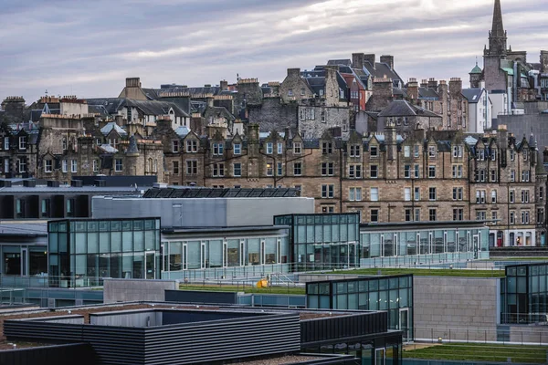 Irodablokkok Edinburgh Város Történelmi Része Skócia Egyesült Királyság — Stock Fotó