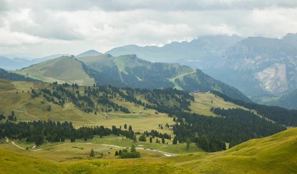Wspaniały Widok Alpy Dolomity Światowego Dziedzictwa Unesco — Zdjęcie stockowe