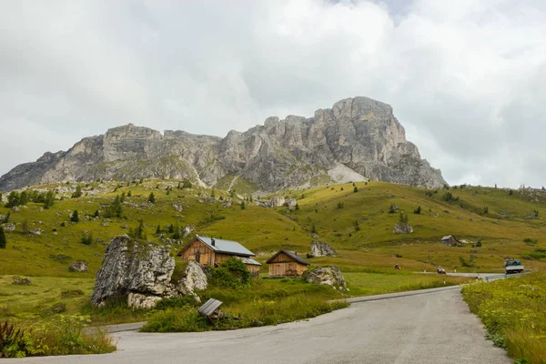 Dolomites Alpler Unesco Doğal Mirası Çarpıcı Görünümü — Stok fotoğraf