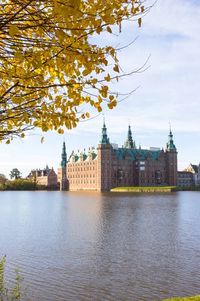 Hermosa Vista Del Palacio Fredensborg Hilleroed Dinamarca —  Fotos de Stock