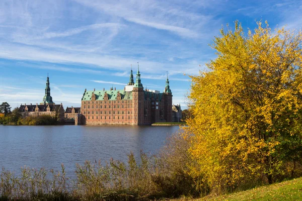 Bezaubernder Blick Auf Schloss Fredensborg Hügelland Dänemark — Stockfoto