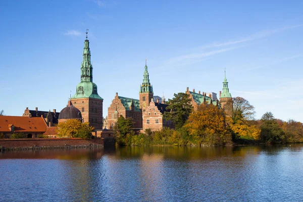 Beuatiful Görünümü Fredensborg Sarayı Hilleroed Danimarka — Stok fotoğraf