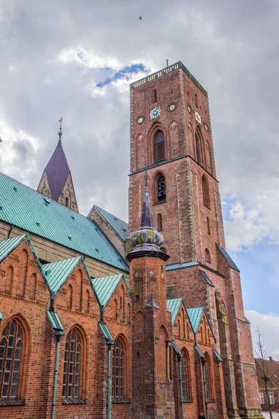 Kathedraal Rit Oudste Stad Van Denemarken — Stockfoto