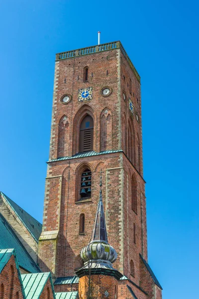 Cathédrale Ride Ancienne Ville Danemark — Photo