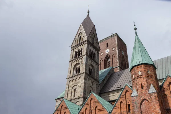 Katedra Ride Najstarsze Miasto Danii — Zdjęcie stockowe