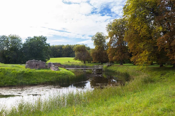 Ruinerna Asserbo 1Juli Norra Danmark — Stockfoto