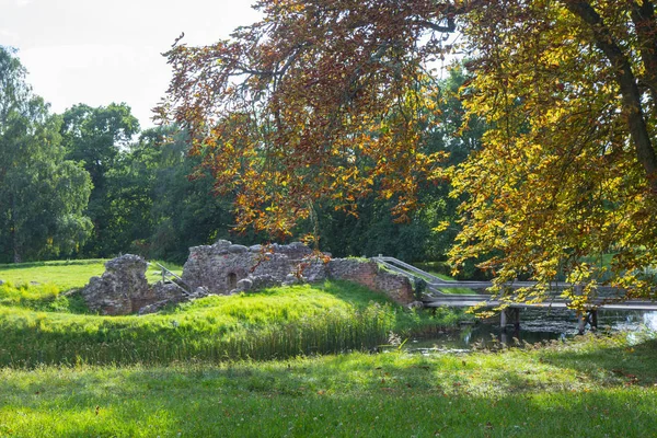 Ruins Asserbo Caslte Northern Denmark — Stock Photo, Image