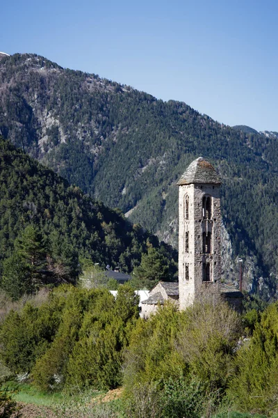 Sant Miquel romanic church, Andorra — Stock Photo, Image