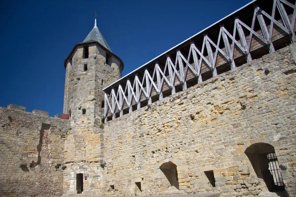 Carcassonne, Languedoc Roussillon, França — Fotografia de Stock