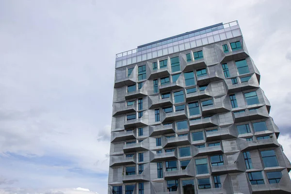 Silo Appartementen Nordhavn Gebied Van Kopenhagen Denemarken — Stockfoto