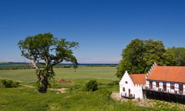 Castle Dragsholm Danimarka, outbuildings.