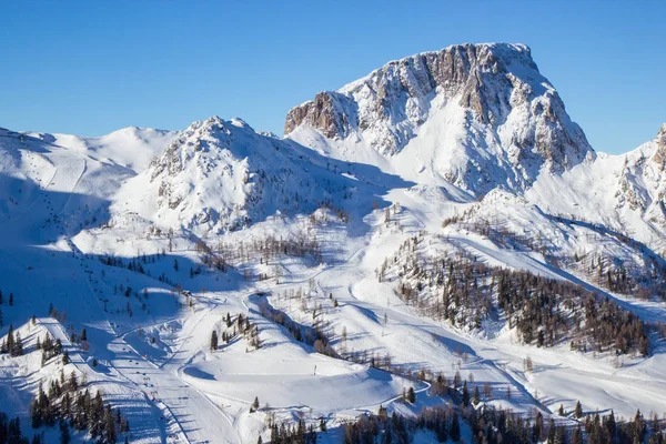 View of Nassfele ski resort, Austrian Alps — Stock Photo, Image