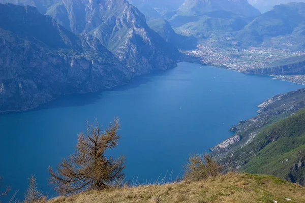 View Lake Garda Monte Baldo Italy — Stock Photo, Image