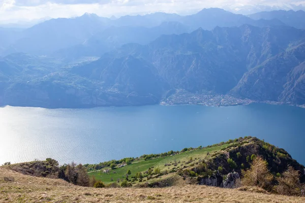 View Lake Garda Monte Baldo Italy — Stock Photo, Image