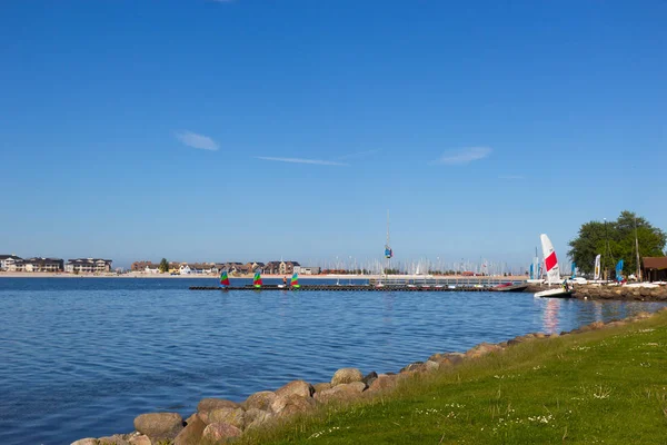 Vista Sul Mare Nella Città Heiligenhafen Germania Del Nord — Foto Stock