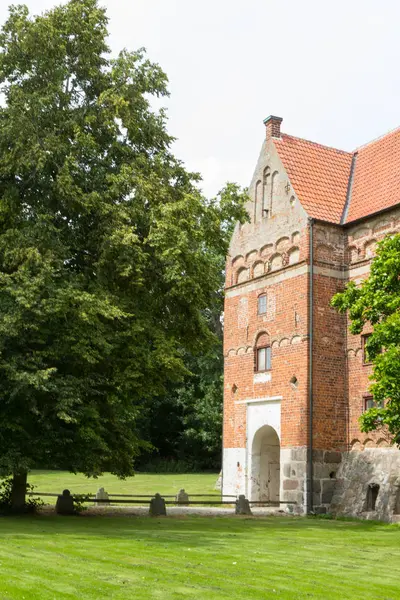 Borgeby Slott Castle Borgeby Scania Southern Sweden — ストック写真