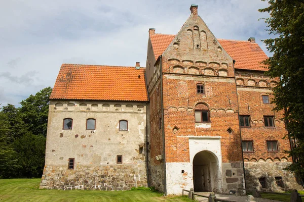 Borgeby Slott Een Kasteel Borgeby Scania Het Zuiden Van Zweden — Stockfoto