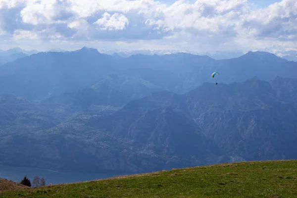 Pohled Alpy Monte Blado Itálie — Stock fotografie