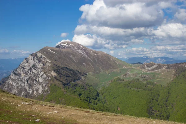 Vista Los Alpes Desde Monte Blado Italia — Foto de Stock