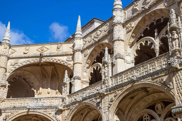 Exterior Mosteiro Hieronymites Belém Lisboa Portugal — Fotografia de Stock