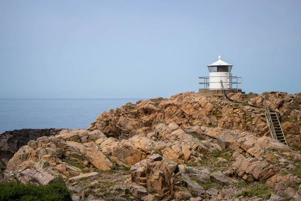 Weergave Van Kullaberg Klif Buurt Van Stad Molle Zweden — Stockfoto